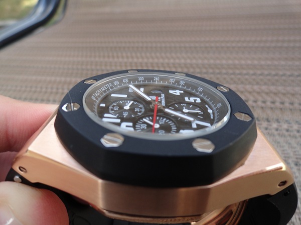 replica Audemars Piguet Royal Oak Offshore rosa orologio d'oro