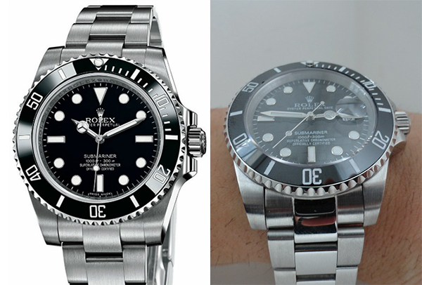 Differenze tra Rolex Submariner Replica vs Real Two Tone